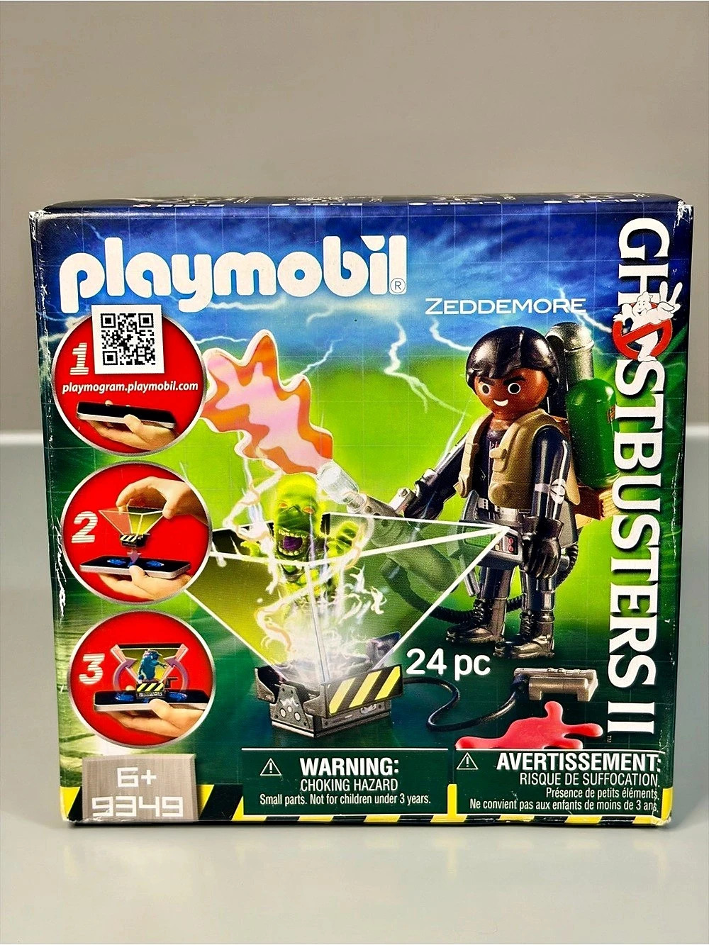 Playmobil Ghostbusters II (2018) Zeddemore 24pc box set/NIB - Never Opened
